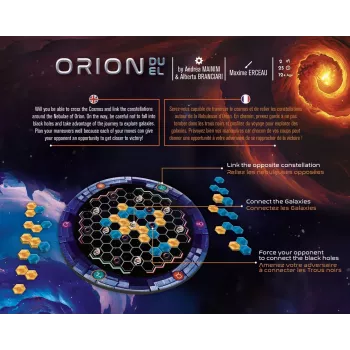 Jeux deux joueurs Orion duel - En quête de jeux