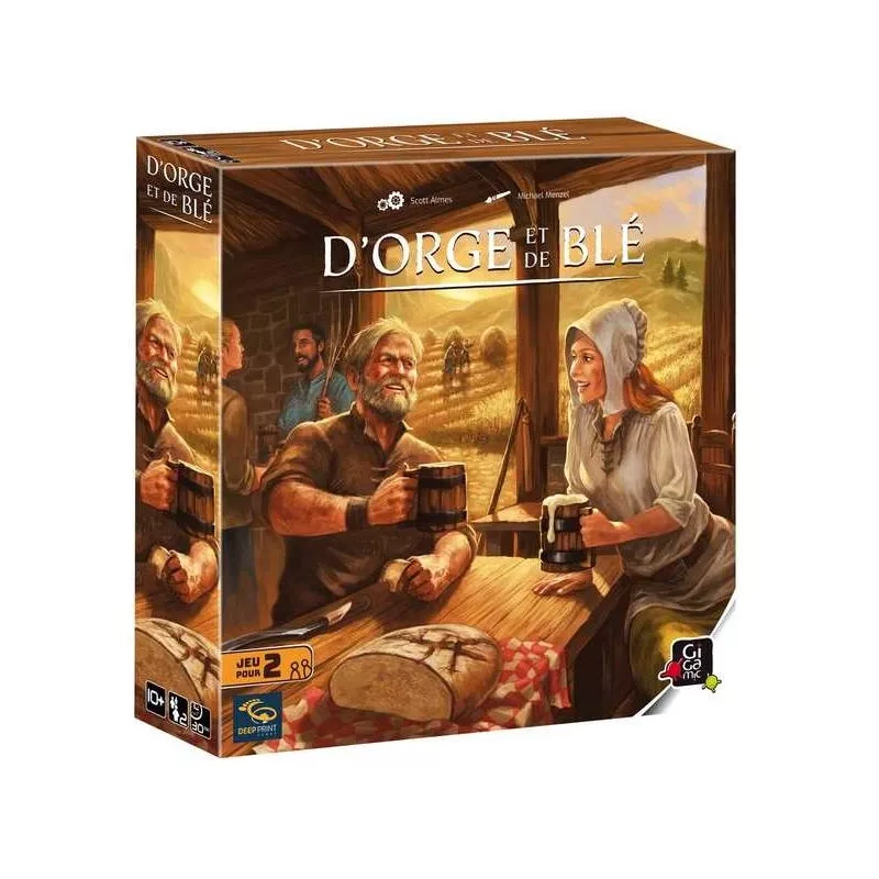 Jeu de gestion de ressources - D'orge et de blé - En quête de jeux