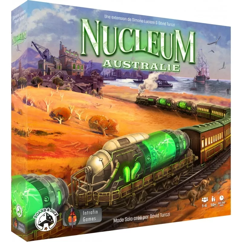 Extension Australie pour le jeu Nucléum - En quête de jeux