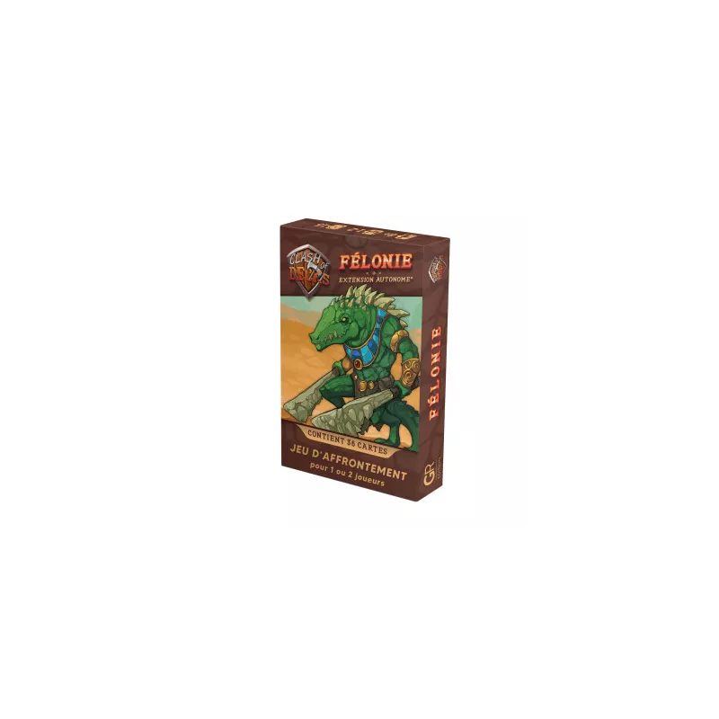 jeu de carte d'affrontement - Clash of Decks - Félonie - En quête de jeux