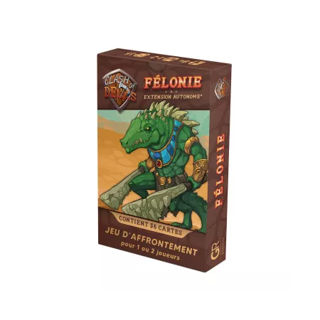 jeu de carte d'affrontement - Clash of Decks - Félonie - En quête de jeux