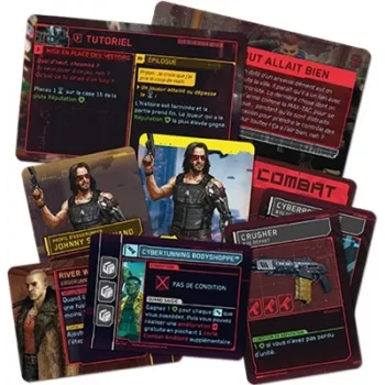 Jeu de plateau - Cyber Punk 2077 - En Quête de Jeux