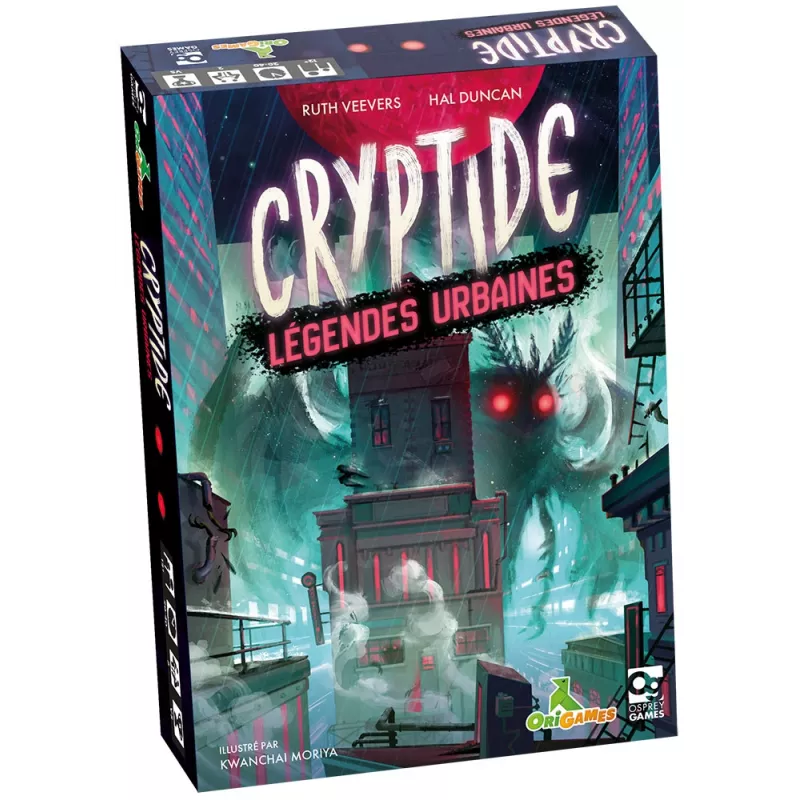 Jeu à deux Cryptide Légendes Urbaines - En Quête de Jeux