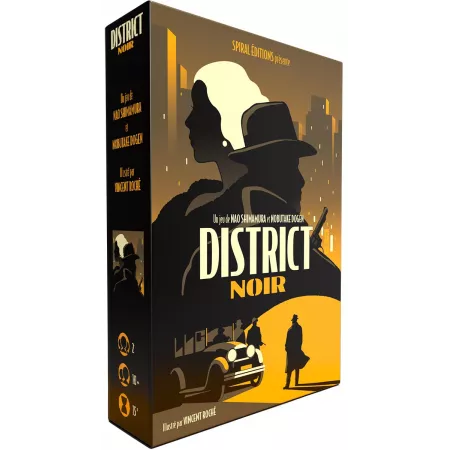 Jeu à deux District Noir - En quête de jeux