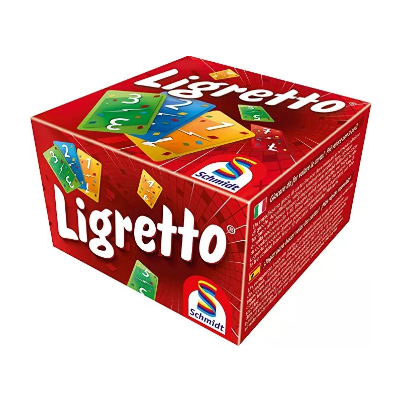 Jeu de cartes et rapidité - Ligretto Rouge - En quête de Jeux