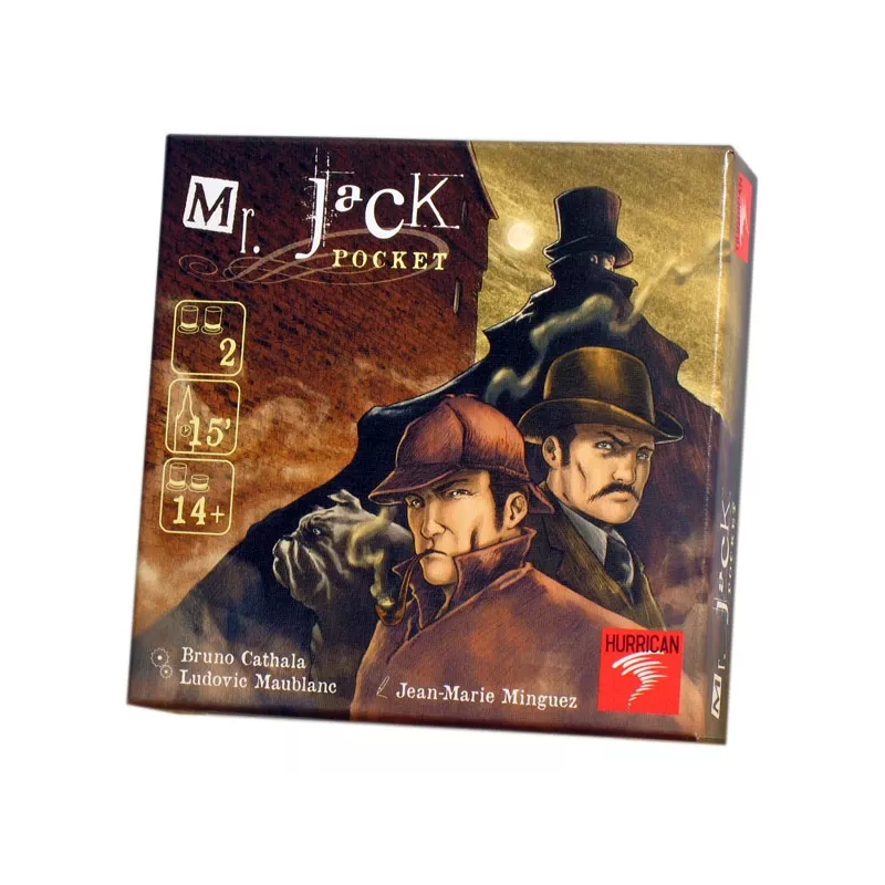 Jeu à deux - Mr. Jack - Pocket - En Quête de Jeux