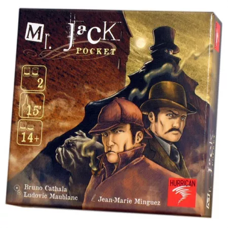 Jeu à deux - Mr. Jack - Pocket - En Quête de Jeux