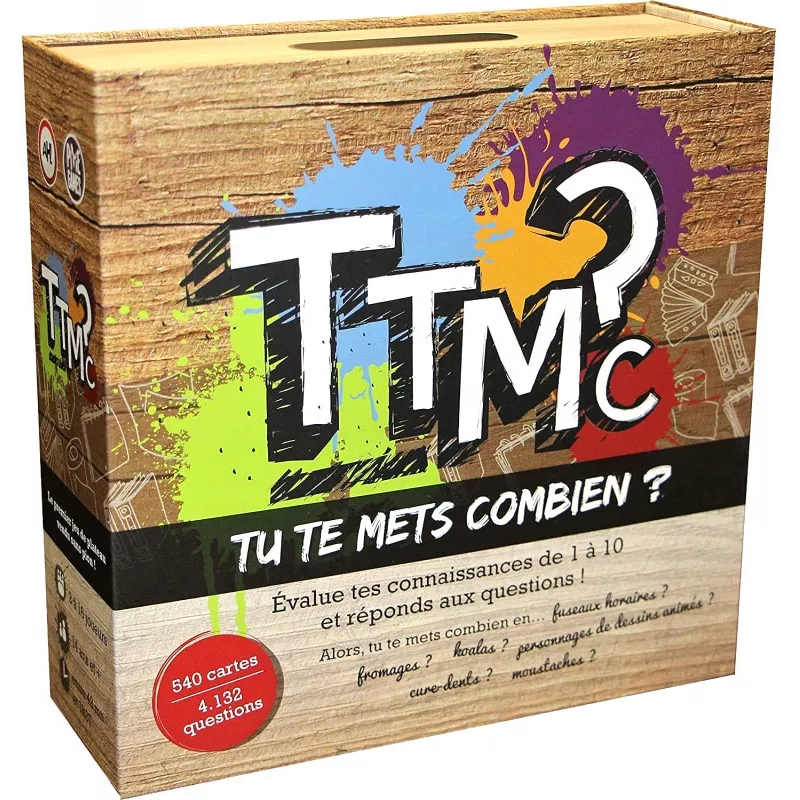 Jeu d'ambiance TTMC - En Quête de Jeux