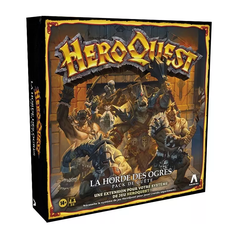 HeroQuest Horde des Ogres | Extension dungeon crawler