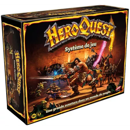 Jeu d'aventure HeroQuest - En Quête de Jeux