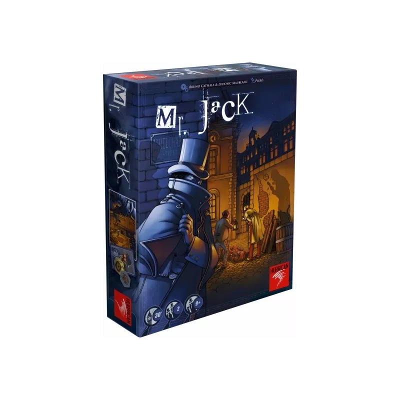 Jeu à deux - Mr. Jack - London - En Quête de Jeux