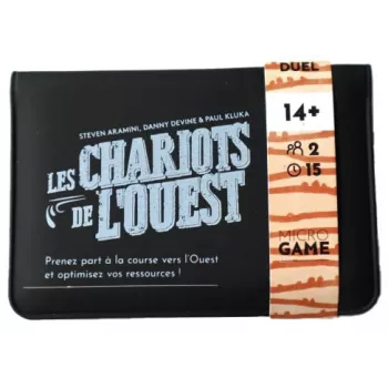 Jeux à deux de poche - Les chariots de l'Ouest - En Quête de Jeux