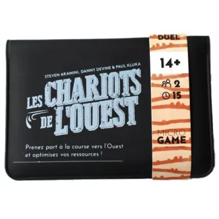 Jeux à deux de poche - Les chariots de l'Ouest - En Quête de Jeux