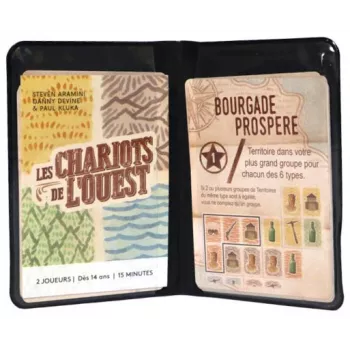 Jeux à deux de poche - Les chariots de l'Ouest - En Quête de Jeux