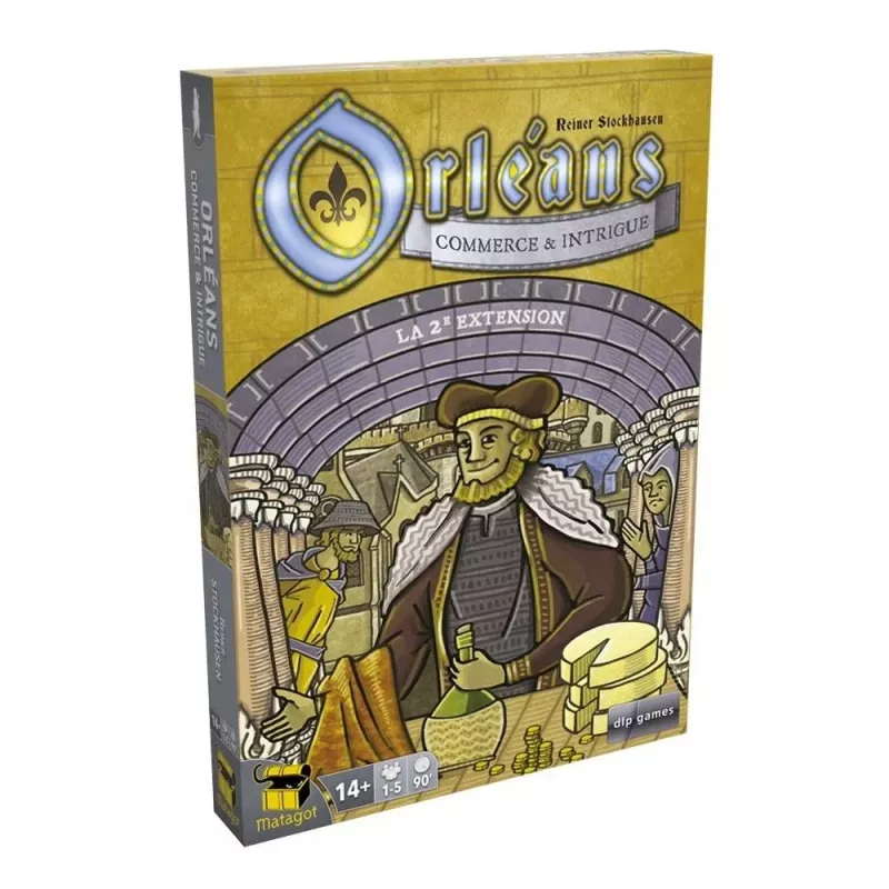 Extension Commerce & Intrigues pour le jeu Orléans - En quête de jeux Extension Commerce & Intrigues pour le jeu Orléans - En quête de jeux