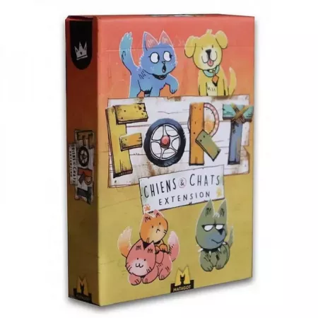 Extension Chiens & Chats pour le jeu Fort - En Quête de Jeux