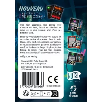 Jeu solo - Palm Laboratory - En Quête de Jeux