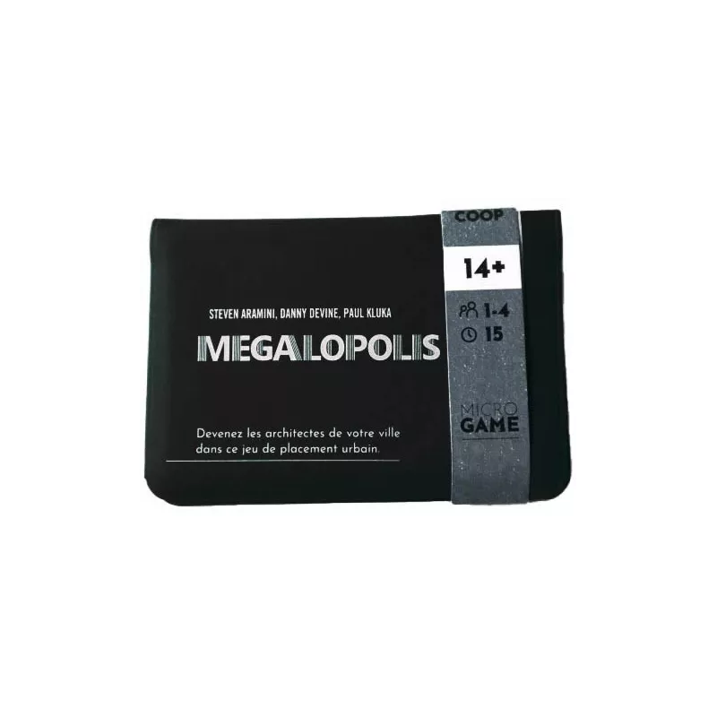 Jeu de coopération - Megalopolis - En Quête de Jeux
