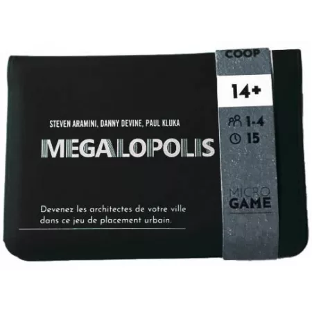 Jeu de coopération - Megalopolis - En Quête de Jeux
