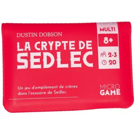 Jeu de cartes - La Crypte de Sedlec - En Quête de Jeux