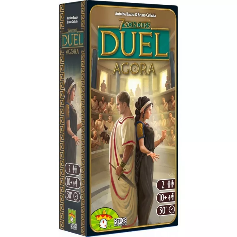 Jeu à deux - 7 Wonders Duel - Agora - En Quête de Jeux