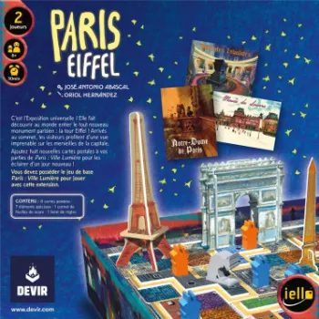 Extension - Paris - Ville Lumière - Eiffel En Quête de Jeux