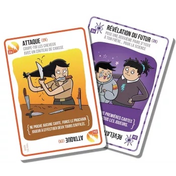 Jeu d'ambiance Exploding Kittens - Bien VS Mal - En Quête de Jeux