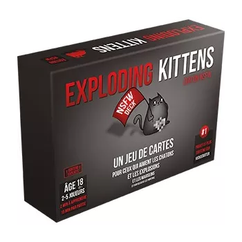 Jeu Exploding Kittens - NSFW Edition - En Quête De Jeux