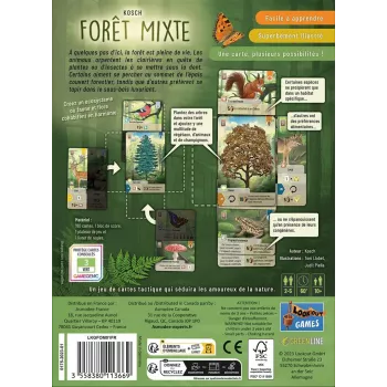 Jeu de stratégie Forêt Mixte - En Quête de Jeux