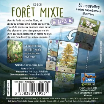 Forêt Mixte Extension Alpes | Nouvelles cartes nature