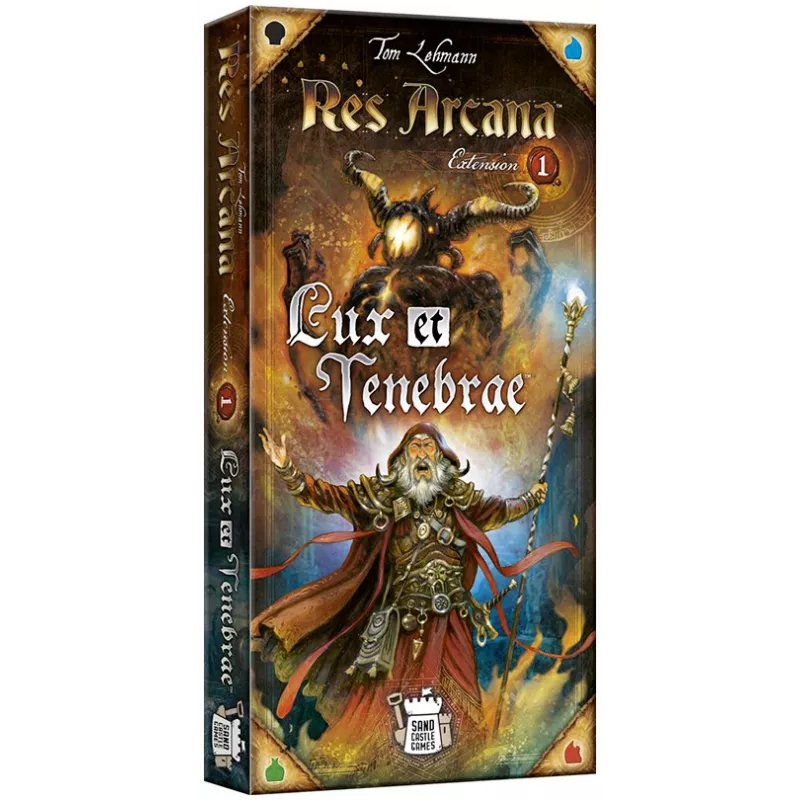 Extension Lux et Tenebrae du jeu Res Arcana - En Quête de Jeux Extension Lux et Tenebrae du jeu Res Arcana - En Quête de Jeux