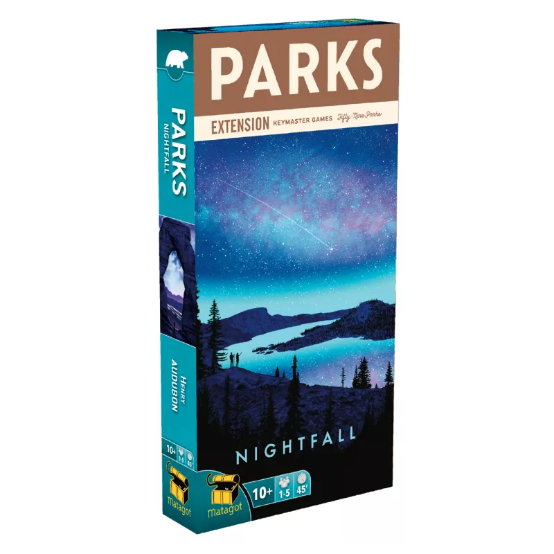 Extension Nightfall pour le jeu Parks - En Quête de Jeux