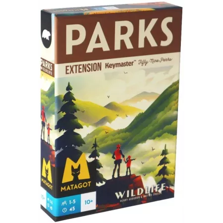 Extension Wildlife pour le jeu Parks. En Quête de Jeux