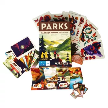Extension Wildlife pour le jeu Parks. En Quête de Jeux