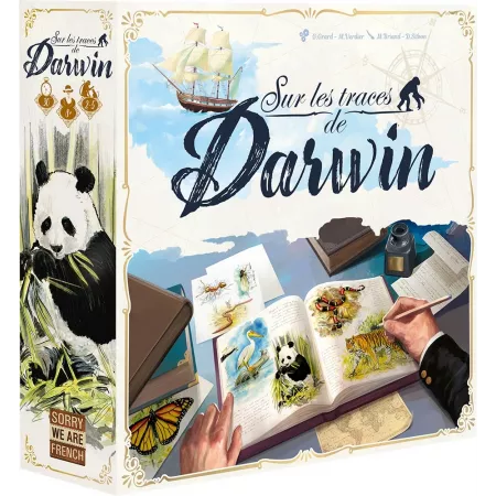 Jeu familial Sur les Traces de Darwin - En Quête de Jeux