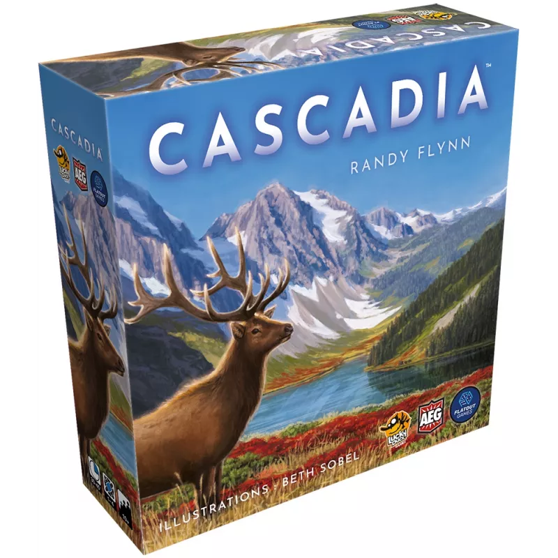 Jeu de pose de tuiles Cascadia - En Quête de Jeux Jeu de pose de tuiles Cascadia - En Quête de Jeux