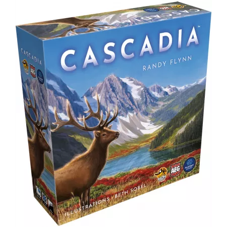 Jeu de pose de tuiles Cascadia - En Quête de Jeux