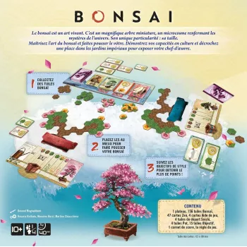Jeu de placement de tuiles Bonsai - En Quête de Jeux