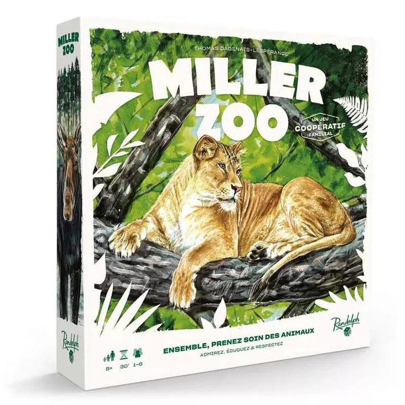 Jeu familial Miller Zoo - En Quête de jeux