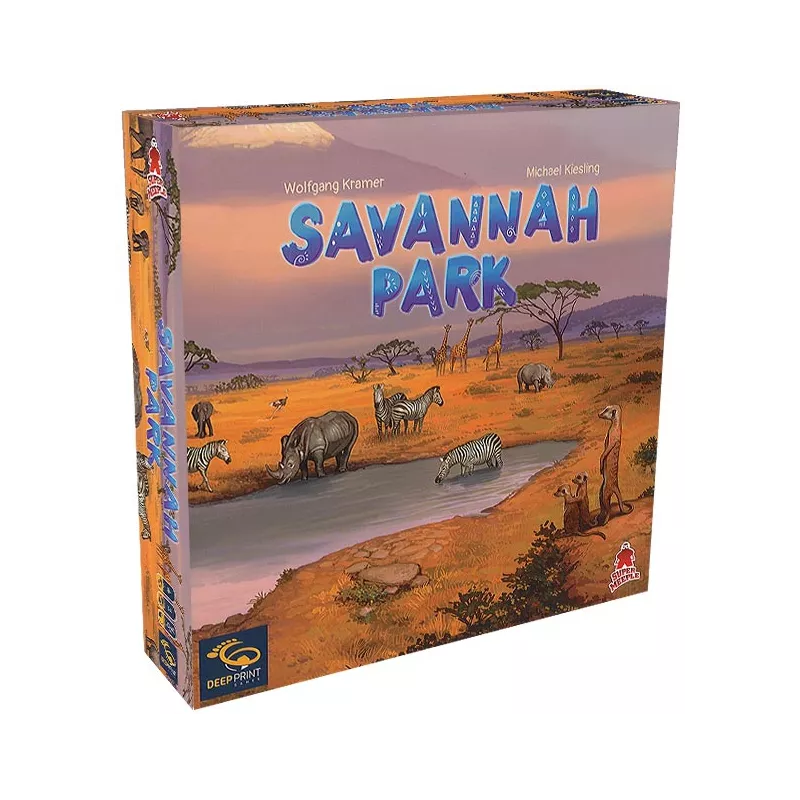 Jeu de pose de tuiles Savannah Park - En Quête de Jeux
