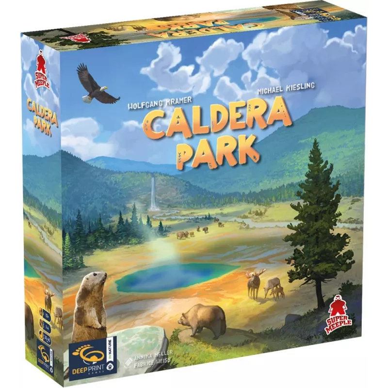 Jeu de pose de tuiles Caldera Park - En Quête de Jeux