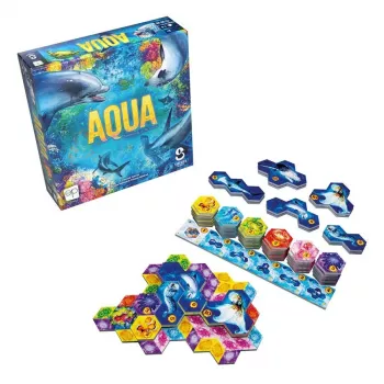 Aqua | Jeu de stratégie et pose de tuiles océan