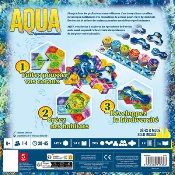 Aqua | Jeu de stratégie et pose de tuiles océan