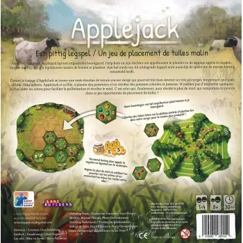 Jeu de pose de tuiles Applejack - En Quête de Jeux