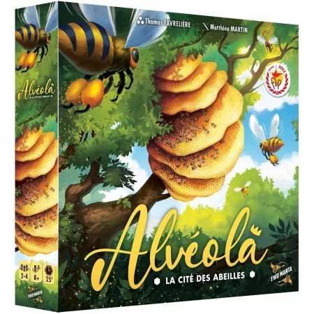 Jeu de pose de tuiles Alvéola - En quête de jeux