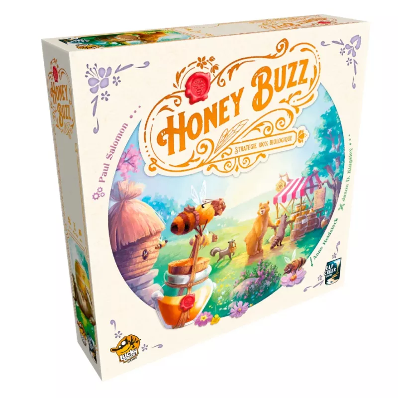 Jeu de placement de tuile Honey Buzz - En Quête de jeux