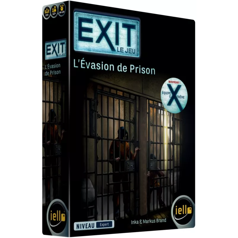 Jeu d'escape room Exit - L'évasion de Prison - En Quête de Jeux