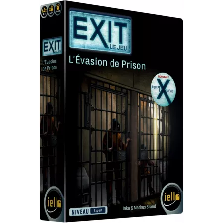 Jeu d'escape room Exit - L'évasion de Prison - En Quête de Jeux