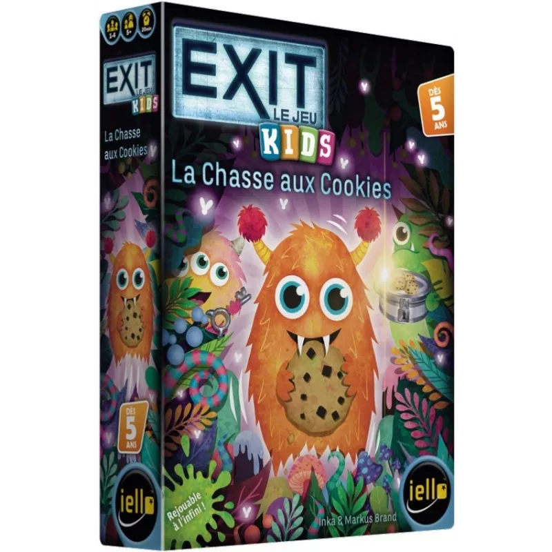 Jeu d'escape game Exit Kids : La chasse aux cookies - En Quête de Jeux