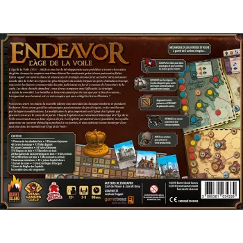 jeu Endeavor - l'Age de la Voile - En Quête de Jeux